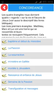 Bible Thème android App screenshot 7